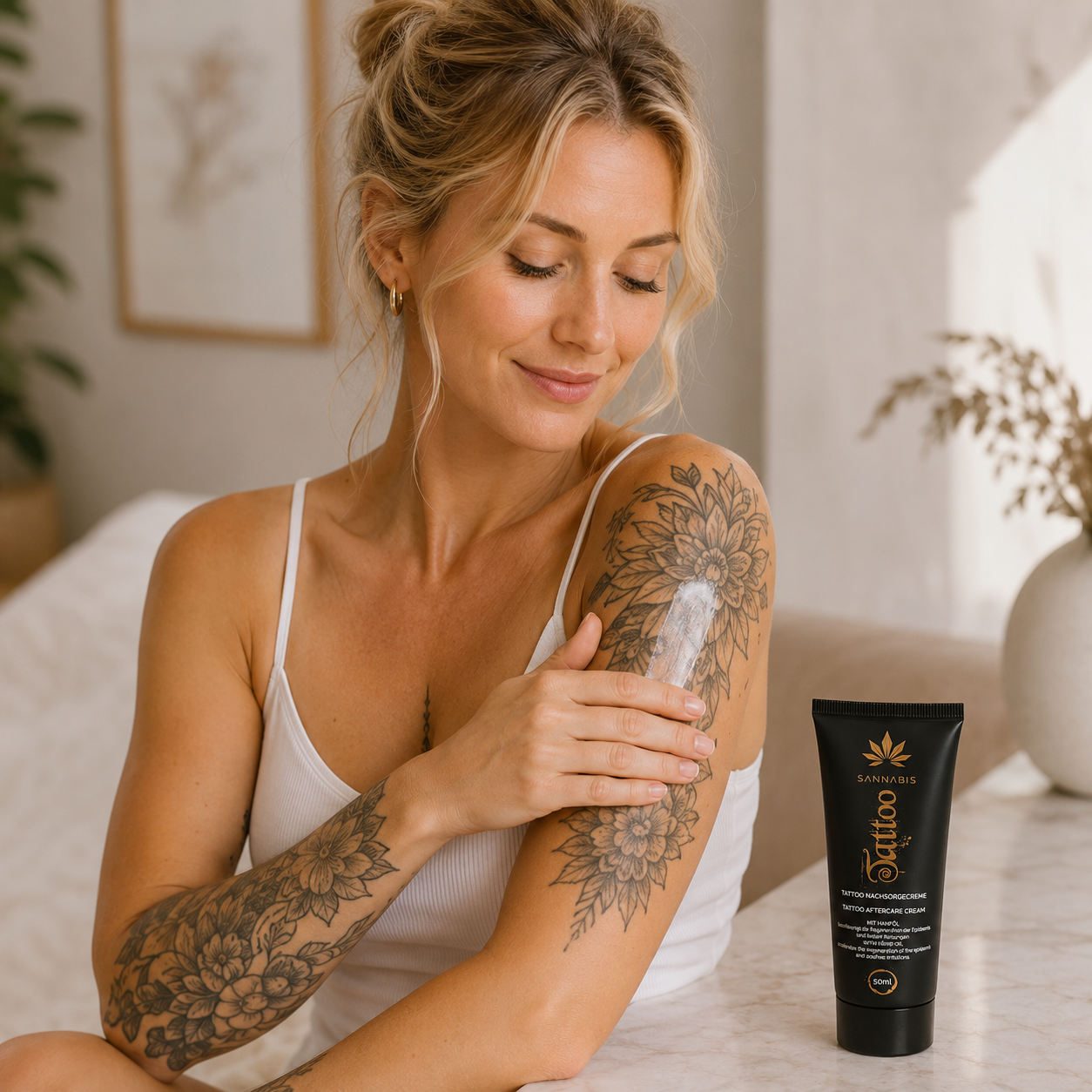 Sannabis Tattoo Pflegecreme