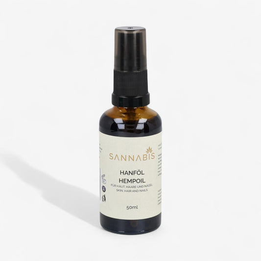 Sannabis Hanföl  für Haut, Haare und Nägel