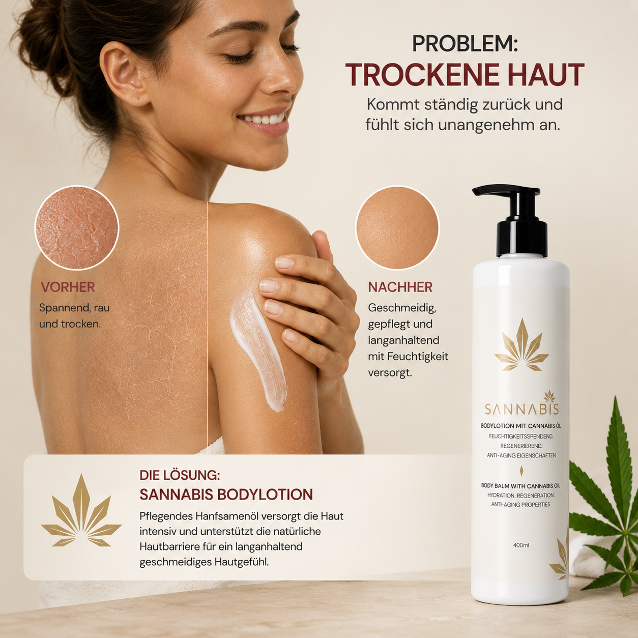Sannabis Bodylotion