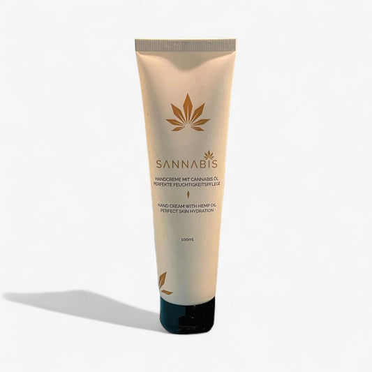 Sannabis Handcreme mit Cannabis Öl